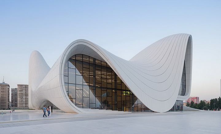 Il centro culturale disegnato per Baku, Azerbaigian