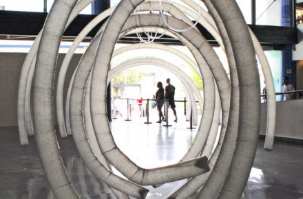 Chico MacMurtrie. Organic Arches.