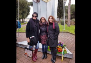 Da sinistra: Valeria Catania, Monica Lozzi, Cristina Leo.