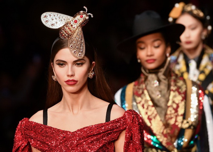 La sfilata autunno inverno 2019/2020 di Dolce&Gabbana