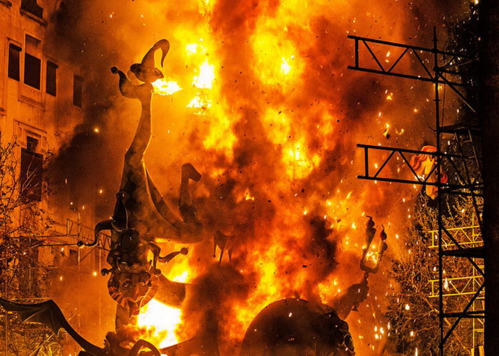 Las Fallas. Foto: Worldtravelguide