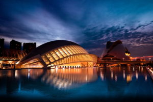 The city of Arts and Science, di Santiago Calatrava