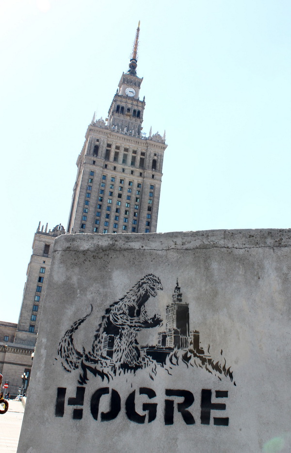Hogre - Godzilla hates the soviet architecture, Varsavia (2013)