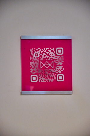 QRcode, Domenico Crisci, installazione © M. Levita. Foto: Gregorio Diaz